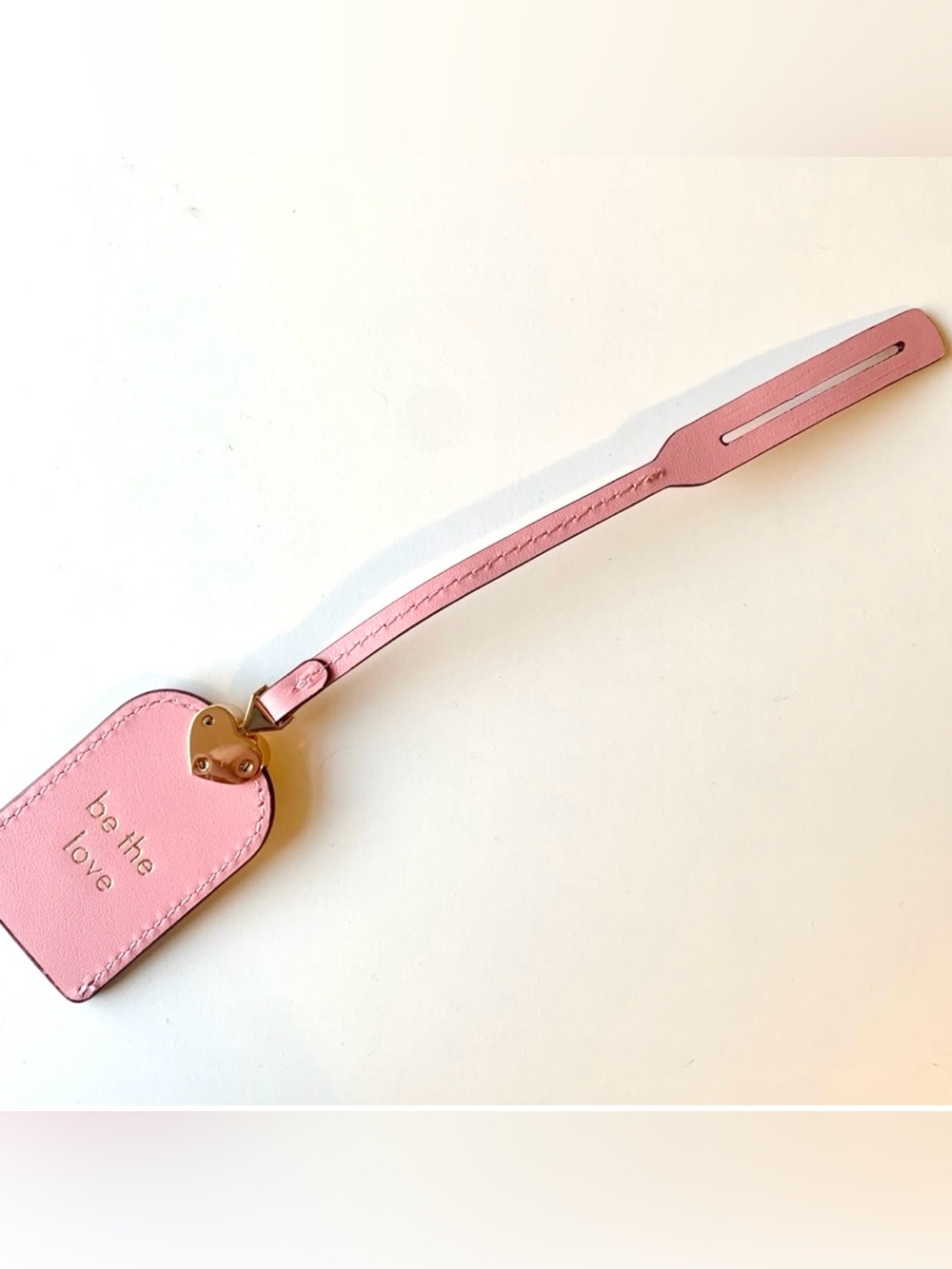 Kate Spade New York Limited-Edition "Be the Love" Leather Bag Tag